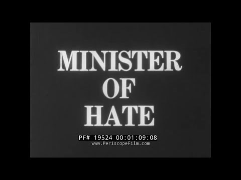 PROFILE OF NAZI ERA GERMAN MINISTER OF INFORMATION JOSEPH GOEBBELS WWII 19524