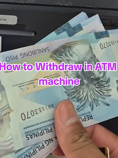 How to Withdraw Cash from BDO ATM Machine