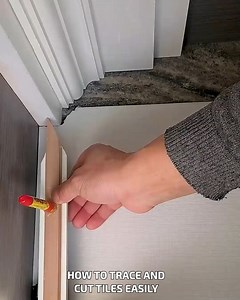 218K views · 271 reactions | How to Trace and Cut Tiles Easily #PrecisionTiling #SeamlessFit #TileInstallation | Fatafatnews | Facebook