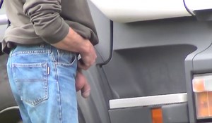 truckers peeing part 1