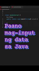 1.5K views · 18 reactions | paano ba mag input ng data sa java? #programming | Kacoding Reels | Facebook