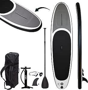 Ei Inflatable Stand Up Paddle Board with Built-in Cooler/Storage, 10’6” Premium Paddleboard with Accessories & Sup Carry Bag, Stand Up Paddle Boards for Youth & Adults