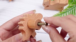 8 Pcs Wooden Animal Cabinet Knobs Wood Drawer Dresser Knobs Dino Drawer Pulls with Screws Room Handles Decor(Dinosaur Theme)