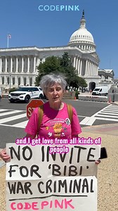 Join us in Congress every week! Find more info at codepink.org/congress4pal | CODEPINK: Women For Peace