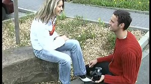 cute teen picked up for first anal