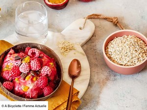 Nice cream framboise-passion facile et rapide : Découvrez toutes les recettes de Femme Actuelle