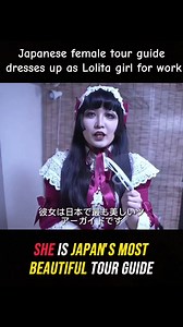 5.2K views · 90 reactions | Japanese female tour guide dresses up as Lolita girl for work. | Minami Yuzuzu | Facebook