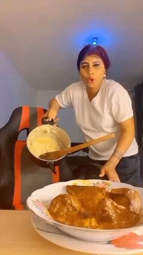 Because of food mama anointed | Bash Bash