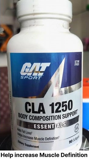 Cla 1250 increase muscle Definition 💪 #cla #shortvideo #fatburn #fatloss #fatlosstips #fatburner
