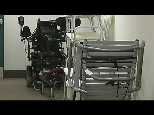 Group refurbishes recycled power wheelchairs, gives them away for free