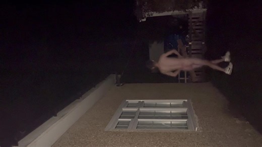 Being a slut outside neighbours window