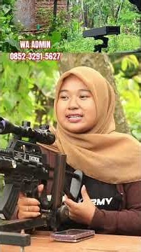 Blackarmy Mini Predator AK Folding PCP Air Rifle Shooting Test #airrifle #gsasportindonesia