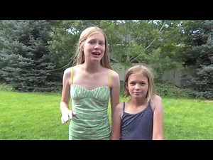 Katherine & Rachael Have Fun With Water!!!