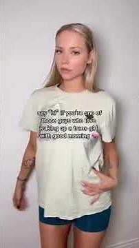say "hi" if you're one of those guys who love waking up a trans girl with good morning #tgirl