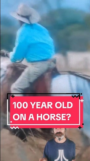 100 years old on a horse? #100 #100yearsold #longevity #nevertooold #love #grateful #purpose #lifepurpose #plandevida | Paul Fortin