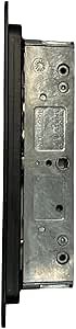 Interlock 2 Point Mortise Lock for Sliding Patio Door with Black Cover