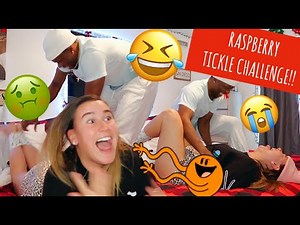RASPBERRY TICKLE CHALLENGE HILARIOUS🤣 *GONE WRONG* (TIED UP, DUCT TAPE, FEET TICKLE, TUMMY TICKLE)