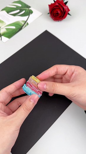 Make a rainbow infinite flip with paper strips, it's really easy to decompress #origami #origamiart #art #handmade #paperart #paperfolding #paper #papercraft #origamipaper #papiroflexia #origamilove #diy #origamiartist #papercrafts #origamilovers #instaorigami #craft #origamiwork #d #design #creative #artist #paperartist #love #origamicrane #modularorigami #origamifun #paperfold #kusudama #origamicraft paper craft ideas | paper craft ideas