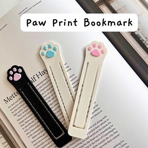 Paw Print Bookmark (pack of 2) | Custom Color | 3D Printed | Gift for Christmas - Etsy Australia