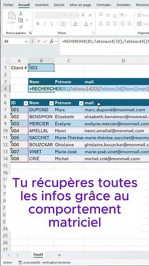 Récupère Plusieurs Informations en Une Seule Fois avec RECHERCHEX !