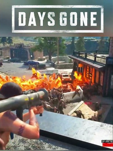 Days Gone Gameplay Ps5 SHERMAN'S CAMP Massive Challenge Horde Mods EpicBattle DeaconShirtless#shorts