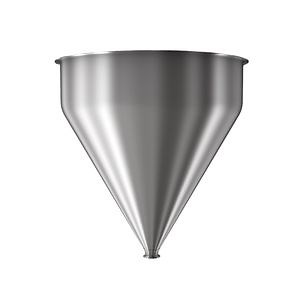 [Hot Item] Stainless Steel Closed Loop Sanitary Funnels Conical Hopper