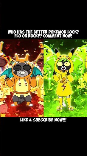 POKEDANCE COMPARISON 2 / Rocky Rakoon Pokemon Animation Meme #Shorts #tiktok #viral #funny #trending