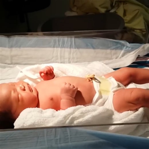 Emma's first baby bath at hospital | Love sovanny