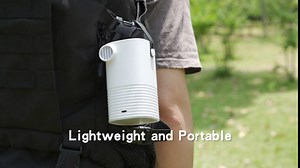 Electric Air Pump for Inflatables, Quick Inflate/Deflate Air Mattress Pump with Camping Light, Rechargeable Mini Portable Air Pump Inflatable for Pool Floats Air Bed Swimming Ring Storage Bags