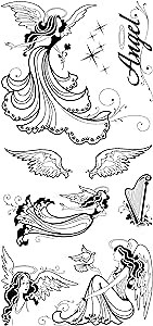 Inkadinkado Angels Clear Stamps