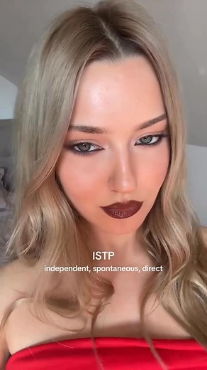 my mbti 🙈 who’s twinning?? #mbti #mbtitypes #makeup #makeuptransition #istp | Anya Innes