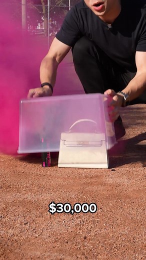 Trapping a Hermes Bag in Smoke: What Happens?