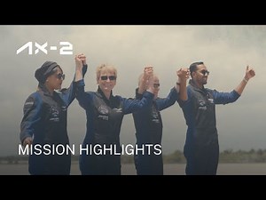 Axiom Space Ax-2 Mission Highlights | International Space Station FriendsofNASA.org: The astronauts of the Axiom Mission 2 (Ax-2) have returned to Earth from a successful 10-day mission in space. Here we show highlights of the second all-private astronaut mission to the International Space Station (ISS). The Ax-2 crew includes Axiom Space’s Director of Human Spaceflight and Commander Peggy Whitson (USA), a former NASA astronaut, Pilot John Shoffner (USA), and Mission Specialists Ali Alqarni and 