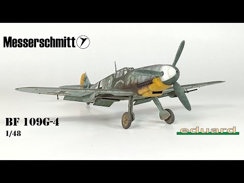 Ful Build Eduard Messerschmitt Bf 109G-4 1/48 scale model