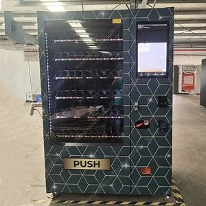 [Hot Item] 2023 Snack Free Standing Touch Screen Vending Machine Support Banknotes with 24-Hour Convenience Service