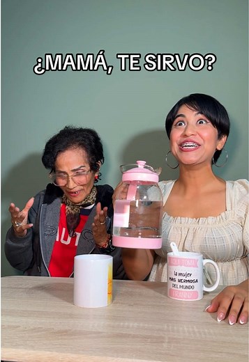 ¿Mamá, te sirvo? — La sinceridad de mi mamá en TikTok