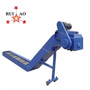 [Hot Item] Heavy-Duty CNC Scrap Conveyor with Durable Hinged Belt System
