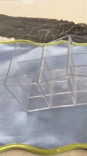 Grab a clear Dollar Tree organizer 😱 😍