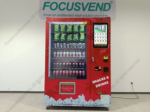 [Hot Item] Best Seller Durable Vending Machine for Snack and Drink with Refrigerating System