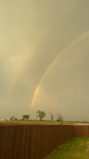 Seeing a double rainbow is an opportunity to appreciate the magic of life. We are so blessed to experience double rainbow. It’s so beautiful and inspiring event. It’s a sign of hope and promise. We have been fortunate to experience it. ❤️❤️❤️🌈😁#rainbow #doublerainbow #blessed #hope #Promise #beautiful #inspiring #opportunity #explore #experience #fbreels | Gay Binas