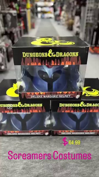 HOT NEW MERCH. Dungeons & Dragons – Warduke Helmet From the...