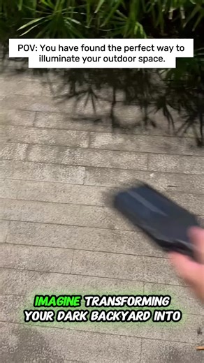 Replying to oMistabigmike thesesolarlights are also weatherresistant.#walllight #backyardlight#backyardlights#solarlight #rgblight#solarwalllight#diybackyard#backyardtok#backyardupgrade