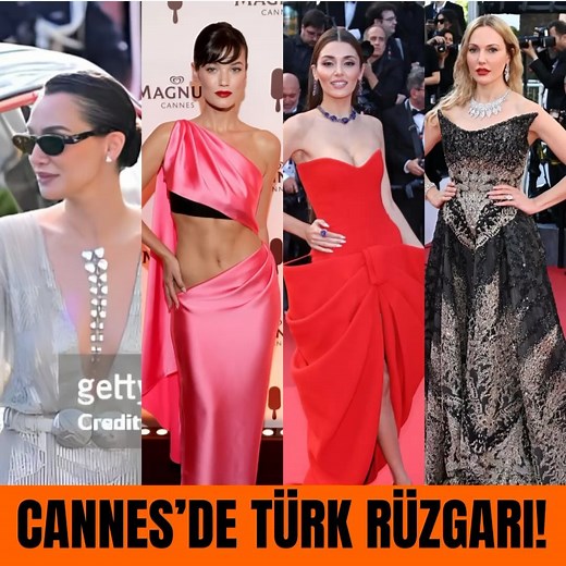 #Cannes2024 Film Festivali’nde Hande Erçel, Meryem Uzerli,Pınar Deniz ve Birce Akalay güzellikleri ve giydikleri elbiselerle kırmızı halıya damga vurdular. #birceakalay #pinardeniz #handeercel #meryemuzerli | Magazin Burada