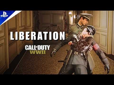 Slow Start, EXPLOSIVE Ending | COD WWII Liberation Full Mission