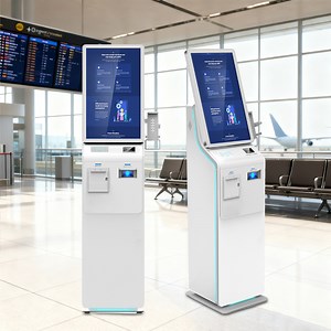 [Hot Item] Self-Service Terminal Hardware Manufacturer Wireless Semi-Outdoor Information Printing and Inquiry Kiosk