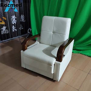 [Hot Item] Multi-Function Conference Chair Hospital Pull out Sofa Bed/ Luxury Electric Lift and Tilt Patient Recliner Accompanying Chair with 4-Positions
