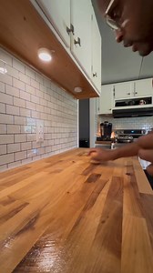 Conditioning the Butcher Block Countertops #iamlarrybjr #country #homesteading #butcherblock | Larry Brown Jr.