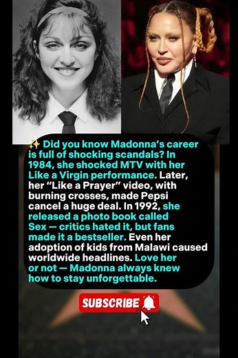 🔥 “Madonna: The Scandals That Shook the World”