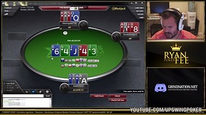 Ryan Fee gets it all in preflop 3-ways at $25/$50 Pot Limit Omaha. Can his aces hold up against two players? | UpswingPoker