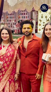 14 reactions | Rahul Vaidya Disha Parmar & Others At Haldi Celebration Of Anant Ambani & Radhika #RahulVaidya #dishaparmar #anantambani #haldi #trending | Trending Bollywood | Facebook